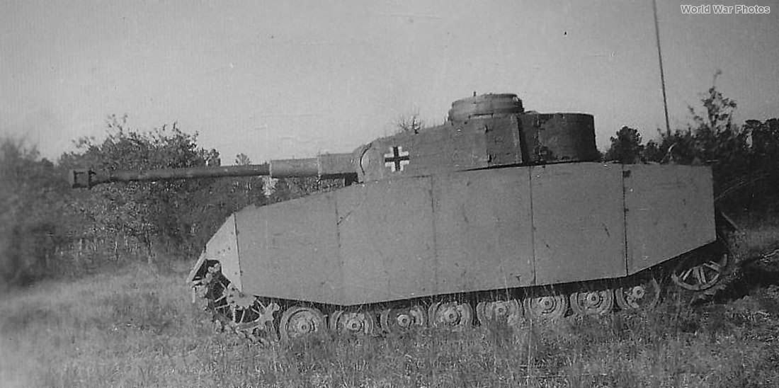 Panzer Iv Ausf H Side View 