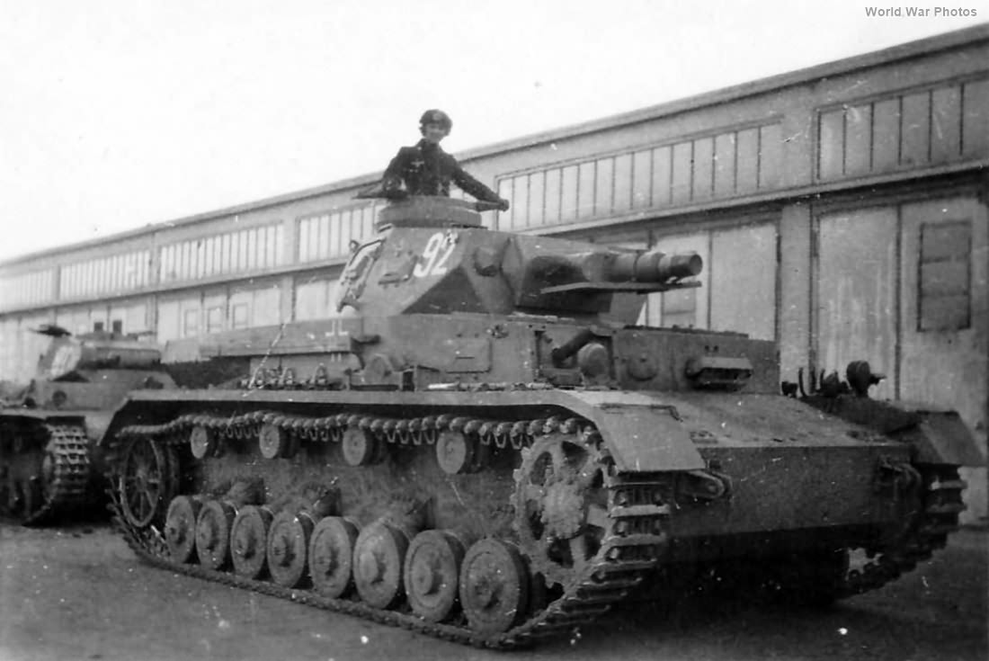 Panzer Iv Ausf E Code 92 World War Photos