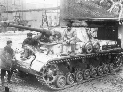Captured Panzer IV Ausf G 1943 Stalingrad
