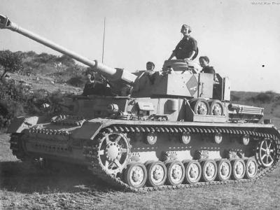 Italian Panzer IV G from of the 1. Divisione corazzata CCNN „M”