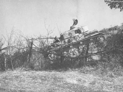 Italian Panzer IV Ausf G from of the 1. Divisione corazzata CCNN „M”