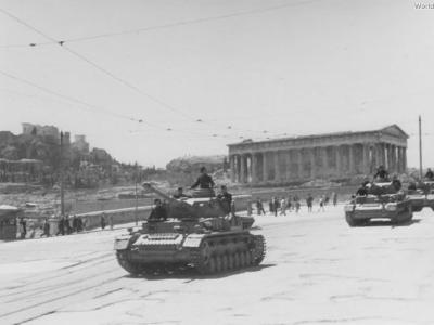 Panzer IV Ausf G tanks in Greece 1943