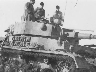 Panzer IV from 1st SS Panzer Division Leibstandarte SS Adolf Hitler, Hungary 1945
