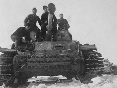 Panzer IV with Winterketten