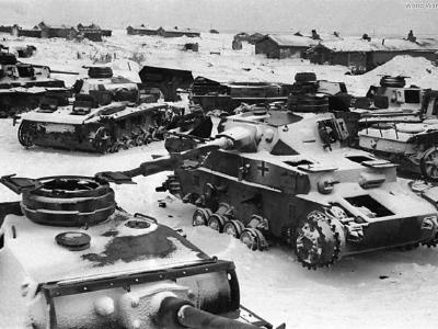 Panzer IV near Stalingrad Winter of 1943