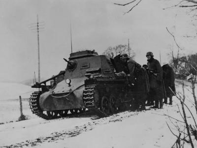 Befehlspanzer I german command tank