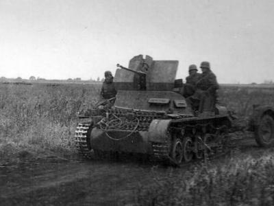 Flakpanzer I self propelled anti aircraft gun