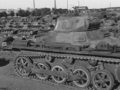 Panzer I ausf A tanks