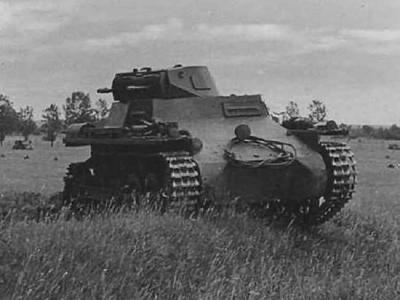 Panzer I destroyed France 1940