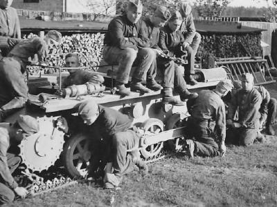 Panzer I ohne Aufbau