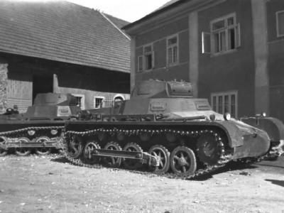Panzer I tanks