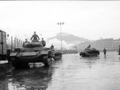 Italy Panzer III and Panzer II 1941