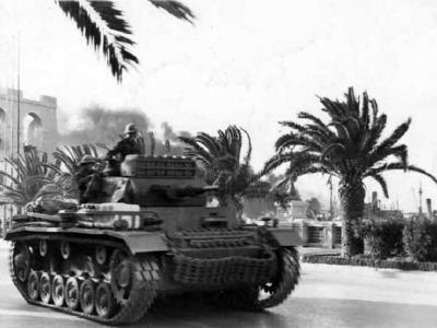 Panzer III of the Afrika Korps