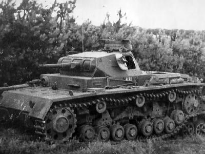 Panzer III Ausf D tactical number 431