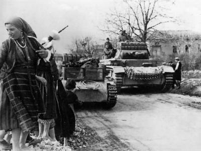 Panzer III in Bulgaria March 1941