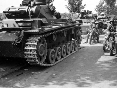 Panzer III tanks France 1940