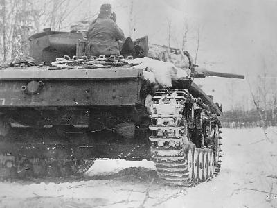 Panzer III winter 1942 – rear view