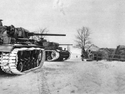 Panzer III with winterketten 1943 ostfront