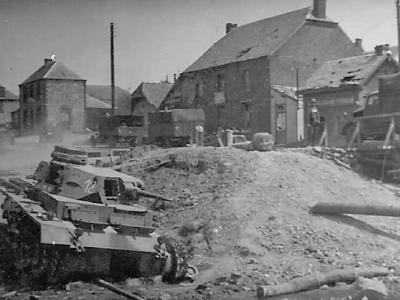 destroyed Panzer III 12 France 1940