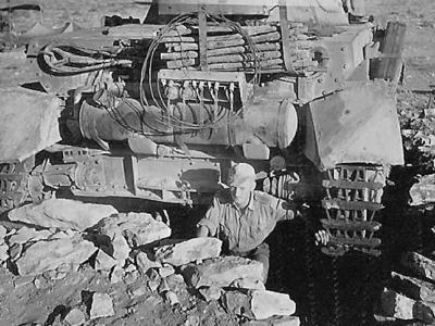 Afrika Korps Panzerman and Panzer IV