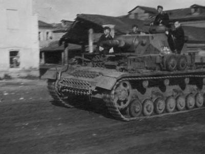 Bolchow Russia Panzer IV Tank 1942