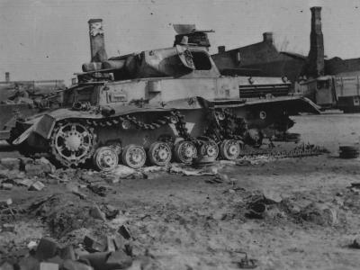 Destroyed Pz.Kpfw. IV Poland 1939
