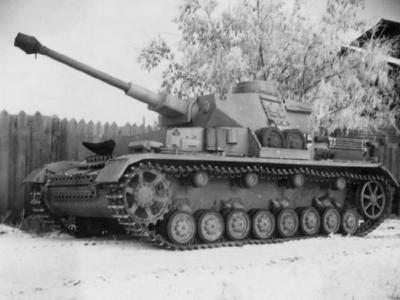 German Panzer IV ausf G tank