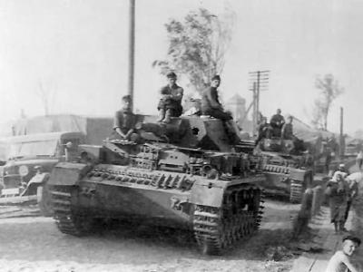 Panzer IV 12 Panzer Division Russia Tichwin1942