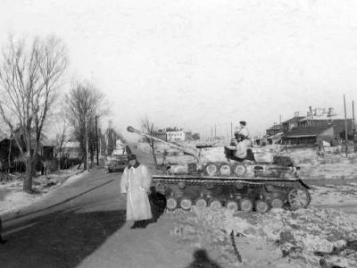 Panzerkampfwagen IV ausf G winter camouflage
