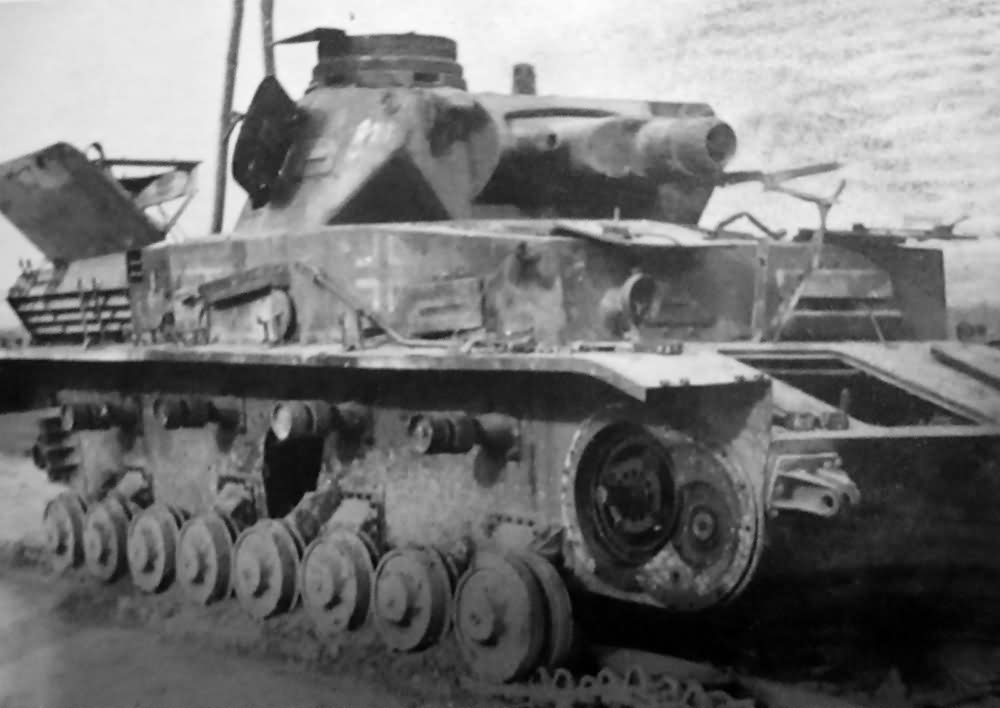 Panzer IV destroyed in France | World War Photos