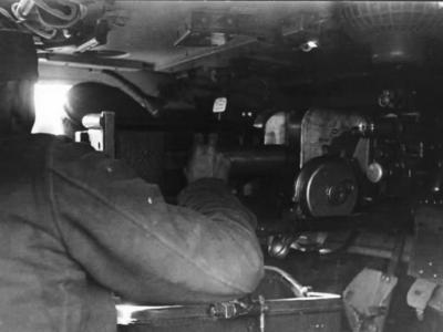 Panzer 3 tank interior
