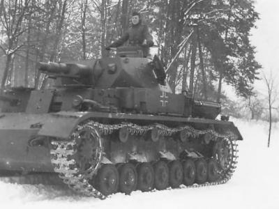 Panzer IV Ausf D with Balkenkreuz Eastern Front