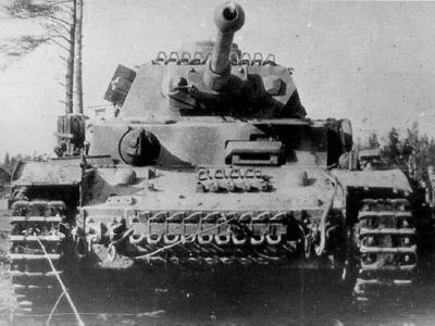 German tank Panzer IV Ausf F2