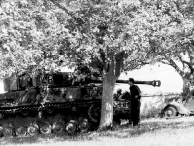 France Panzer IV tank