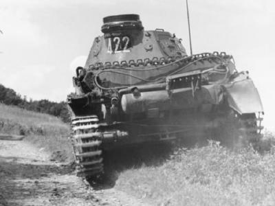 Panzer IV number 422 France 1940