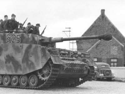 Panzer IV number 625 Western Front