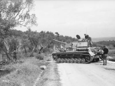 Panzer IV Ausf H tank, Italy