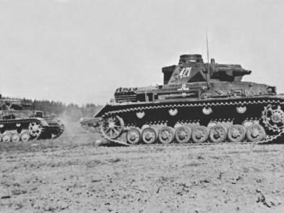 Panzer IV Ausf B tanks 421 + 422