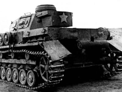Captured soviet Panzer IV 36