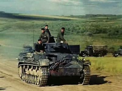 Panzer IV 20th Panzer Division (Wehrmacht) color photo