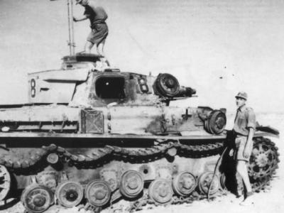 Afrika Korps Panzer IV ausf E coded 8