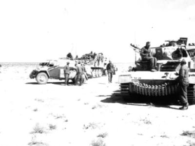 Panzer IV tank of the Afrika Korps