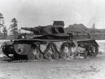burned out Panzer IV ausf B 7