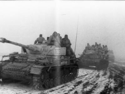 Panzer IV Ausf H number 1223 winter camo, Eastern Front