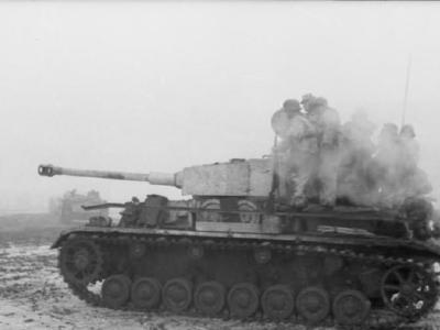 Panzer IV winter camo Eastern Front 3