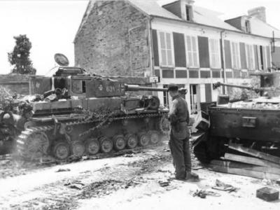 Villers Bocage Panzer IV 634 of the 6/Panzer-Lehr-Regiment 130