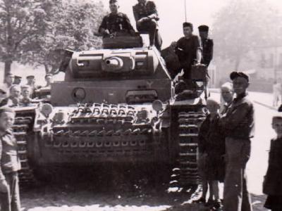 Panzer III of the 7th Panzer Division