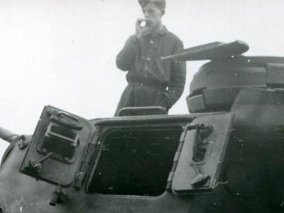 Details of turret of the Panzer III Ausf J