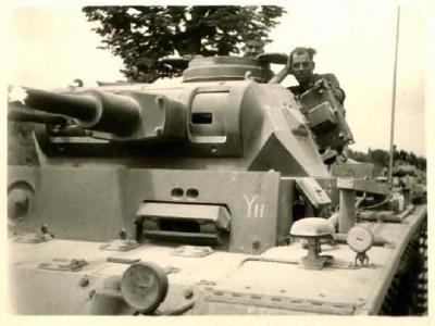 Panzer III coded „II01” of the 9th Panzer Division