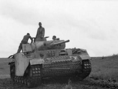 Panzer III ausf M of the Waffen SS, 3.SS-Panzer-Division Totenkopf